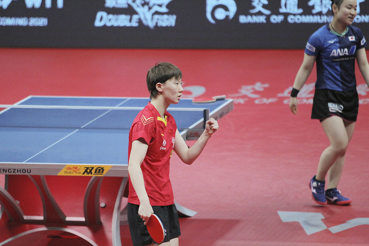 孙颖莎赛前苦练削球技术 为关键对决做足准备(图2)